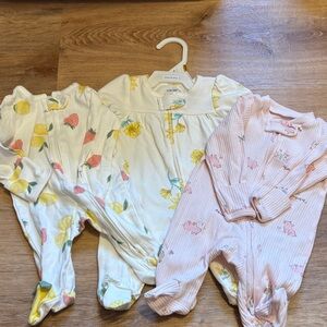 Carter's Set of 3 Baby Footies